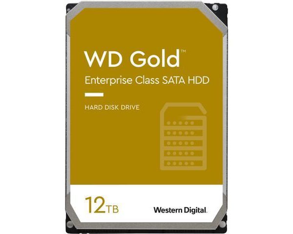 WD WD121VRYZ 12TB 7.2k  Gold Enterprise Class SATA HDD