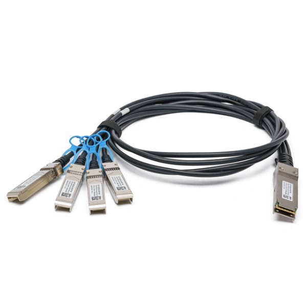 Arista Compatible 5m 40G QSFP+ to 4x10G SFP+ Passive Direct Attach Copper Breakout Cable