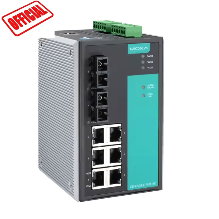 EDS-508A MOXA Ethernet Switch 8port-min EDS-508A MOXA Ethernet Switch