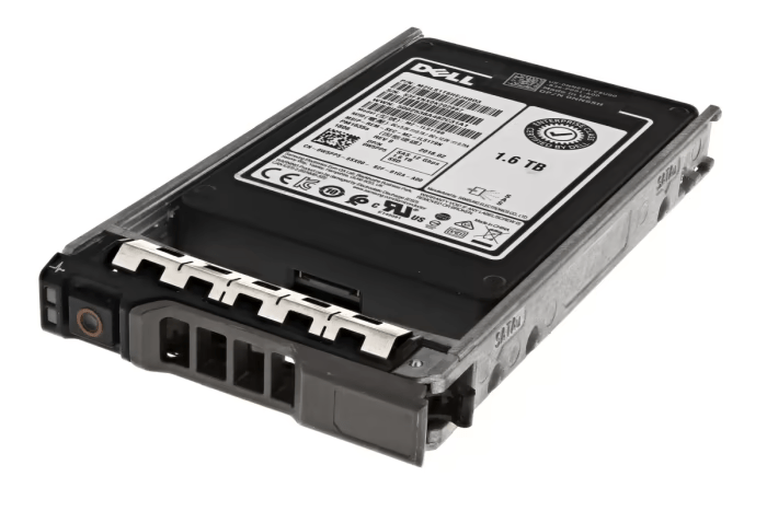 Dell 1.6TB SSD SAS Mix Use 24Gbps 512e 2.5in - 345-BJRF-min Dell 1.6TB SSD