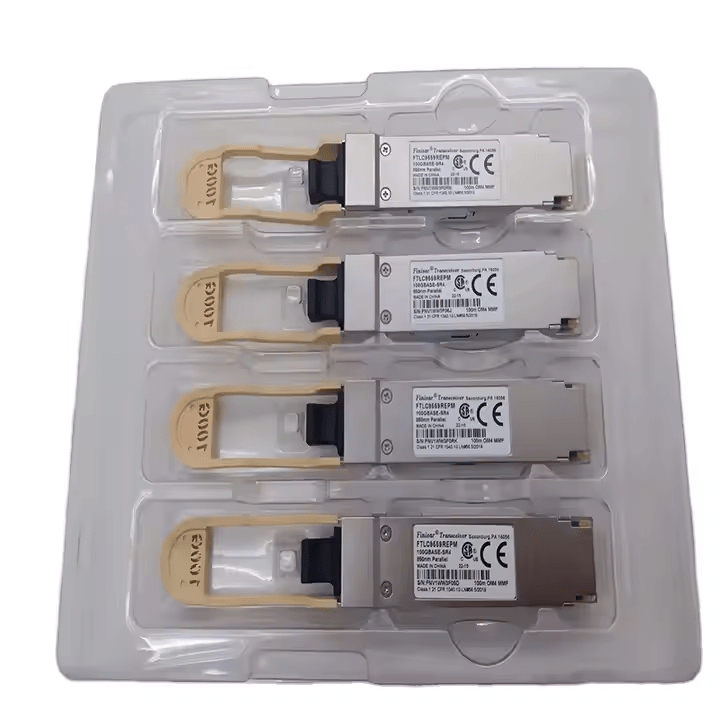 FINISAR 100G CWDM4 QSFP28 Transceiver 2km Gen2 (FTLC1157RGPL2)-min FINISAR 100G CWDM4 QSFP28 Transceiver