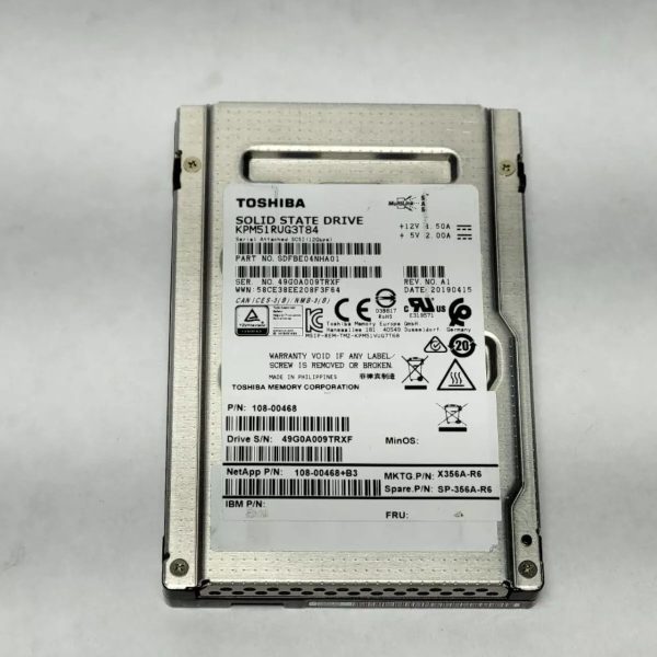Toshiba 3.84TB SAS Server SSD