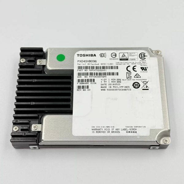 Toshiba 960GB SAS Server SSD