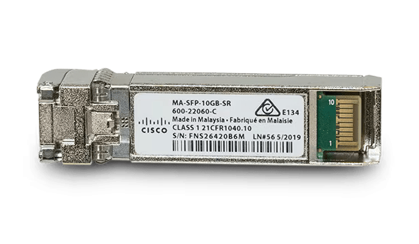 Meraki MA-SFP-10GB-SR SFP+ Fiber Transceiver for 10Gbps high-speed network connections