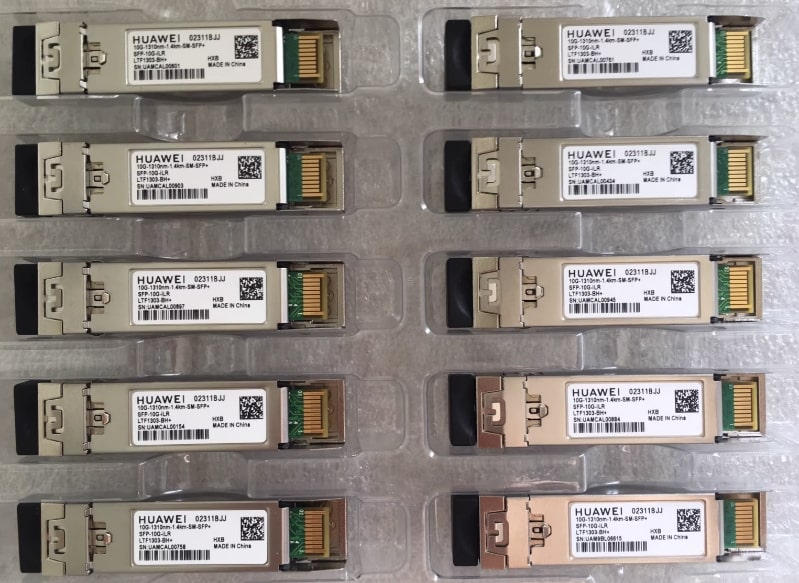 Huawei SFP-10G-iLR 10GBASE-LR Optical Transceiver Module 02311BJJ-min Huawei SFP-10G-iLR