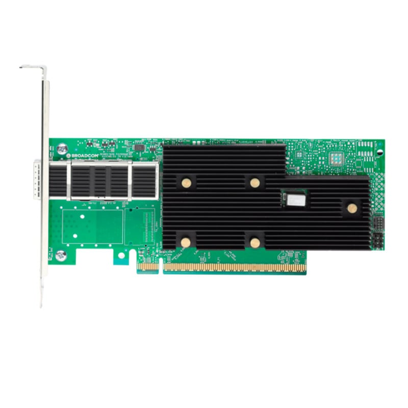 Broadcom 400G QSFP112-DD Network Adapter | BCM957608-P1400GDF00 Broadcom 400G QSFP112-DD Network Adapter