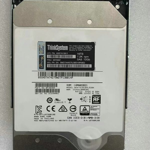 Lenovo 16TB SAS 12Gbps Hard Drive Price in Bangladesh